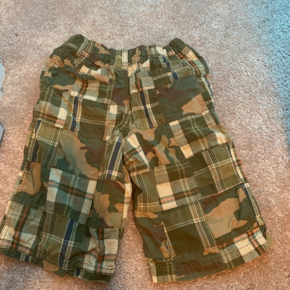 Plaid shorts